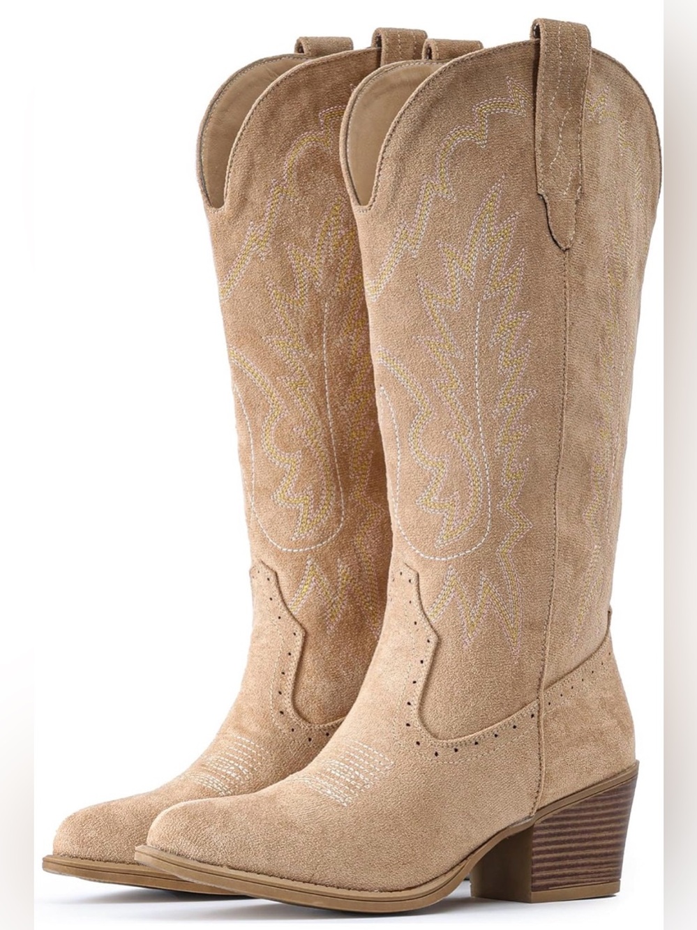 IUV Western Knee-High Boots in Apricot size 8.5